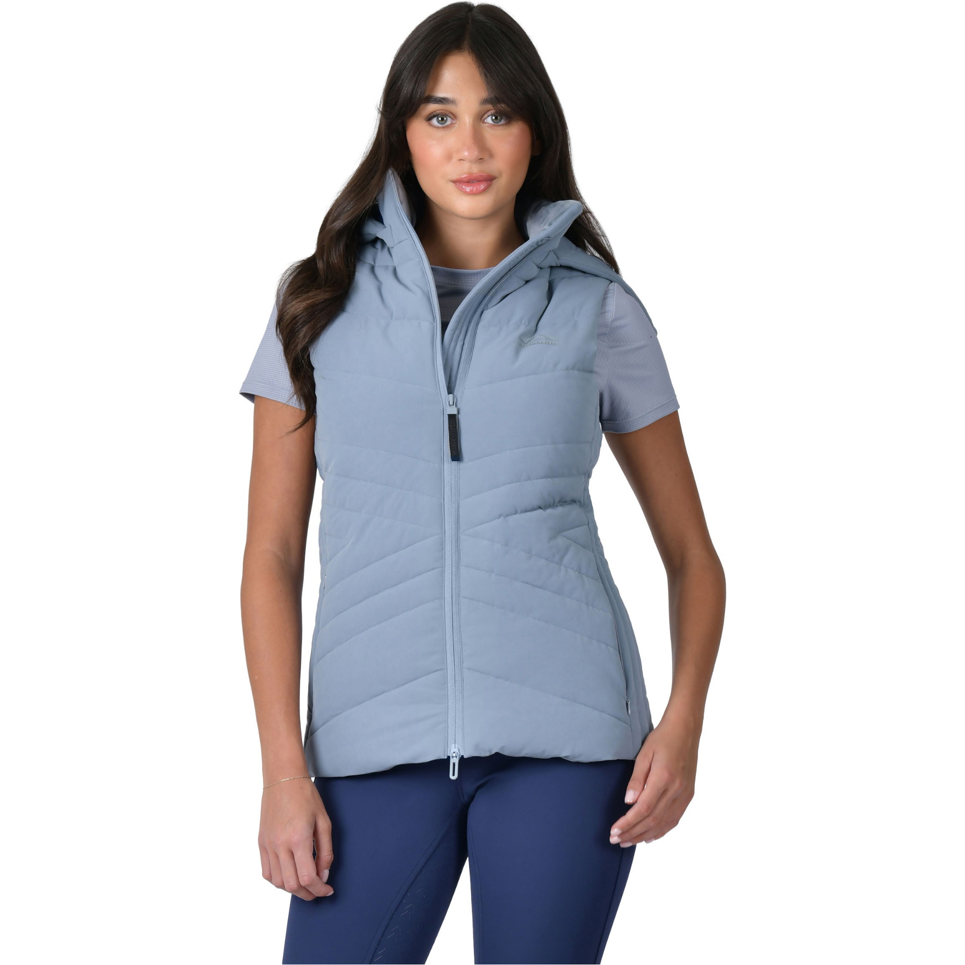 2026 WeatherBeeta Damen Gefüttert Weste 1028840006 - Bluestone